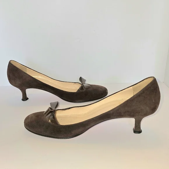 Christian Louboutin Suede Pumps - Picture 4 of 10